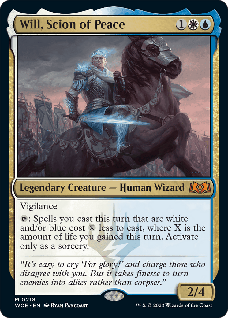 Will, Scion of Peace [Wilds of Eldraine] | Webway Games