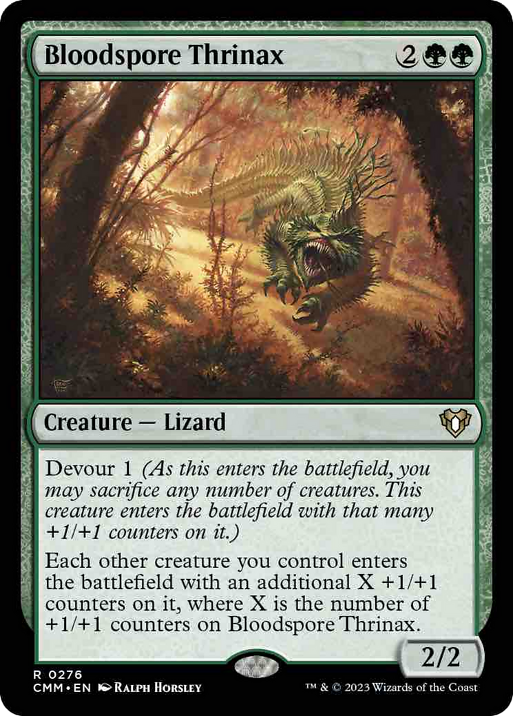 Bloodspore Thrinax [Commander Masters] | Webway Games