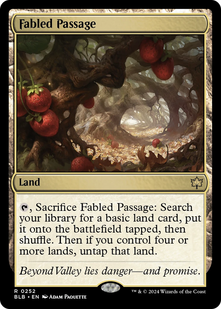 Fabled Passage [Bloomburrow] | Webway Games