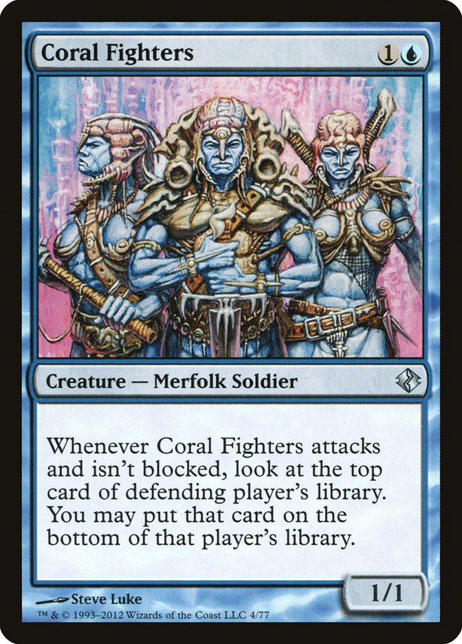 Coral Fighters [Duel Decks: Venser vs. Koth] | Webway Games