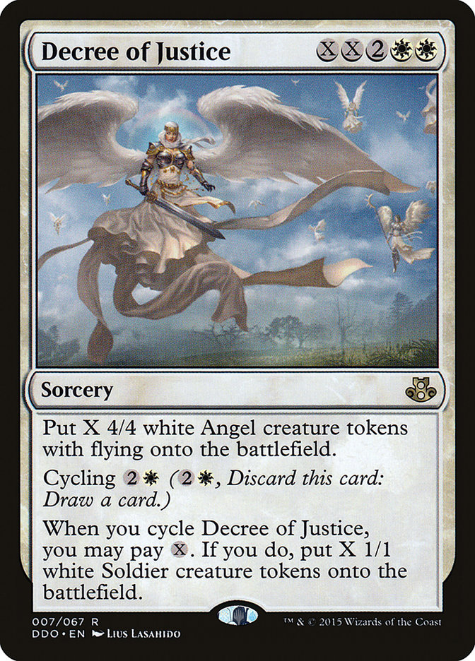 Decree of Justice [Duel Decks: Elspeth vs. Kiora] | Webway Games