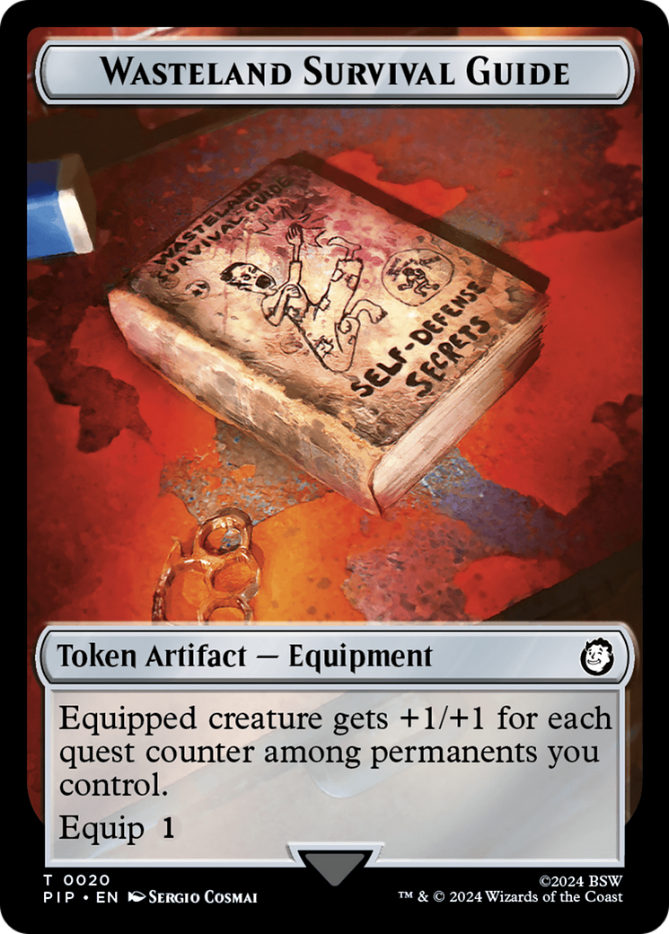 Energy Reserve // Wasteland Survival Guide Double-Sided Token [Fallout Tokens] | Webway Games