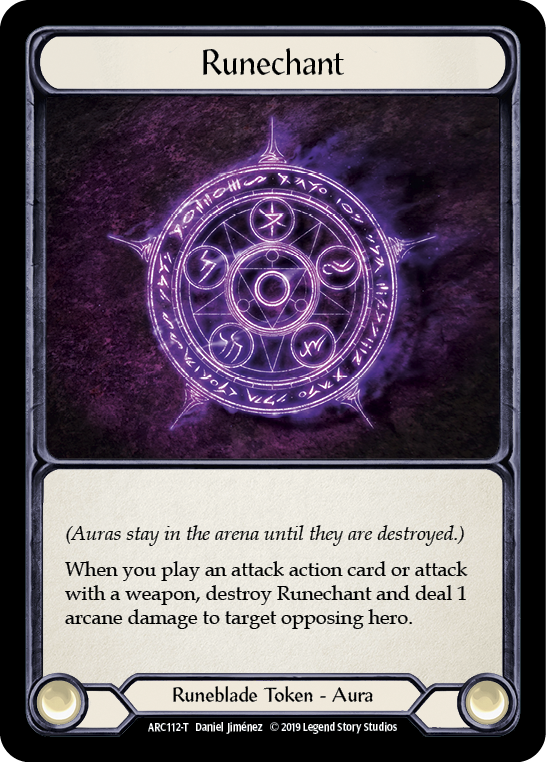 Runechant // Crucible of Aetherweave [ARC112-T // ARC115-T] (Arcane Rising)  1st Edition Normal | Webway Games