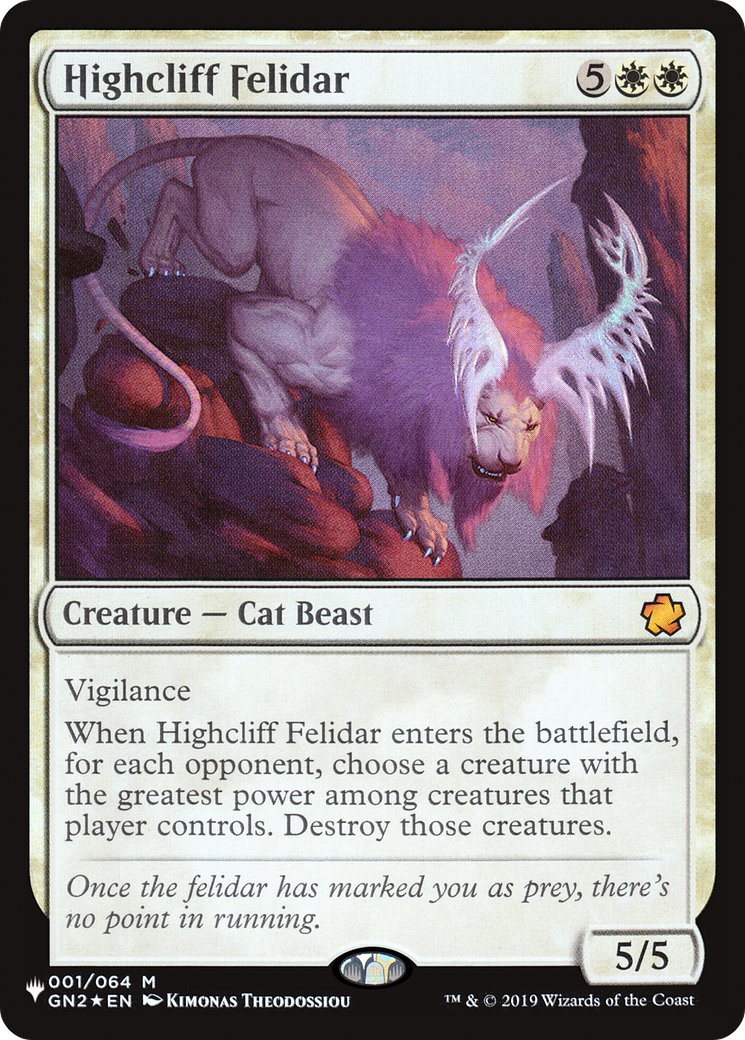 Highcliff Felidar [The List] | Webway Games