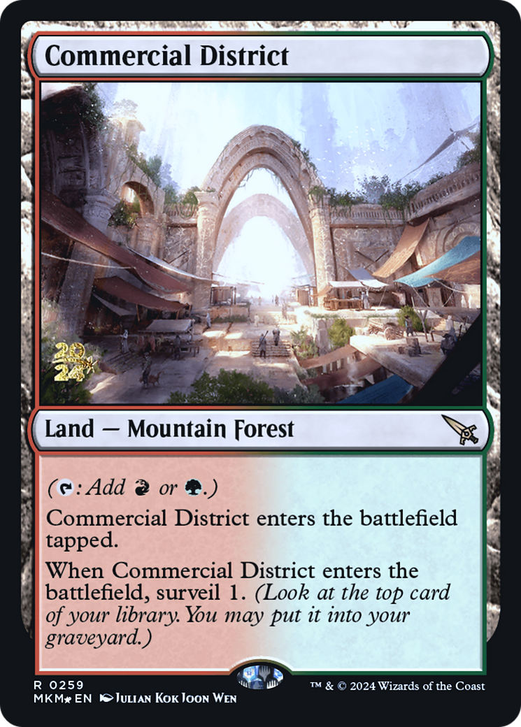 Commercial District [Murders at Karlov Manor Prerelease Promos] | Webway Games