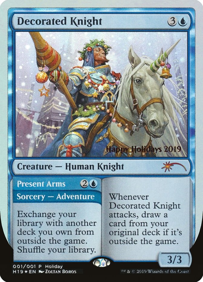 Decorated Knight // Present Arms [Happy Holidays] | Webway Games