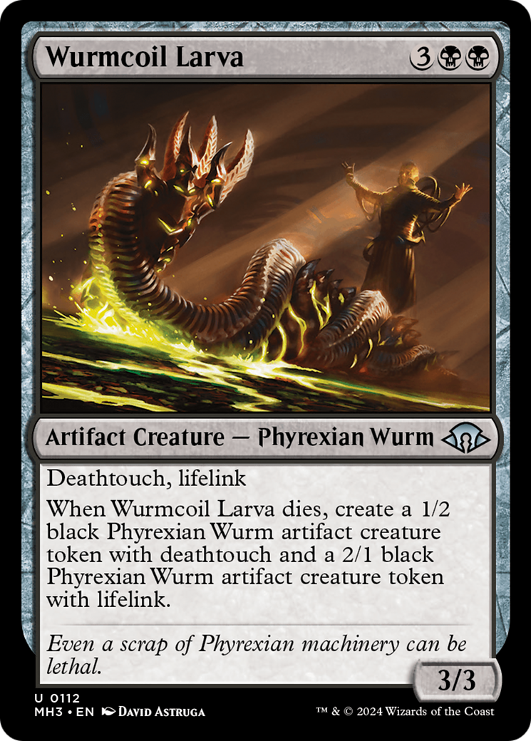 Wurmcoil Larva [Modern Horizons 3] | Webway Games