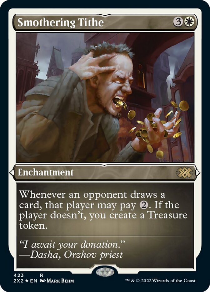 Smothering Tithe (Foil Etched) [Double Masters 2022] | Webway Games