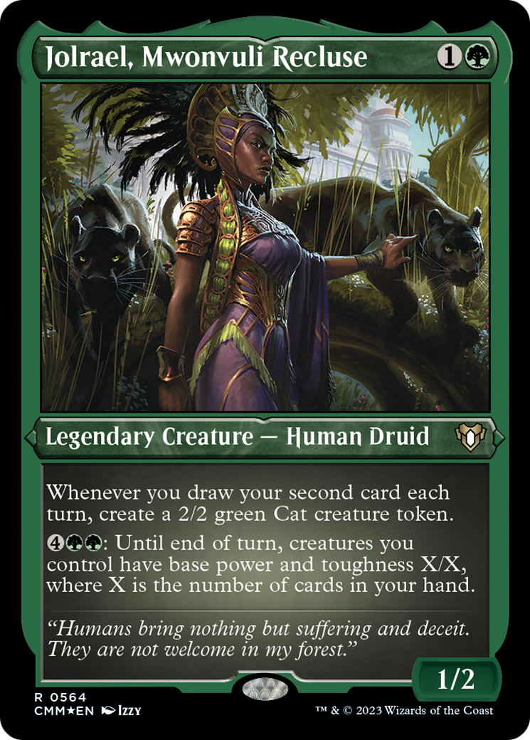 Jolrael, Mwonvuli Recluse (Foil Etched) [Commander Masters] | Webway Games