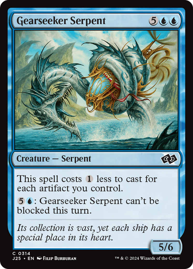 Gearseeker Serpent [Foundations Jumpstart] | Webway Games