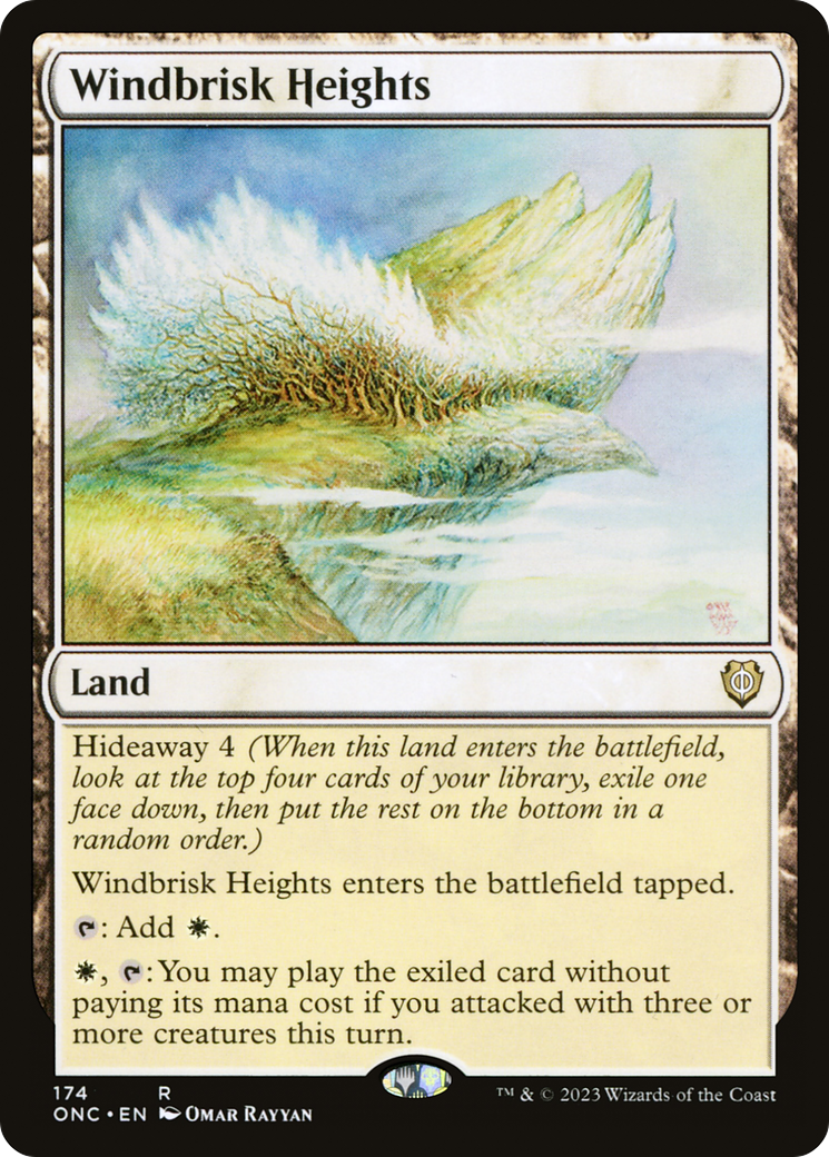 Windbrisk Heights [Phyrexia: All Will Be One Commander] | Webway Games