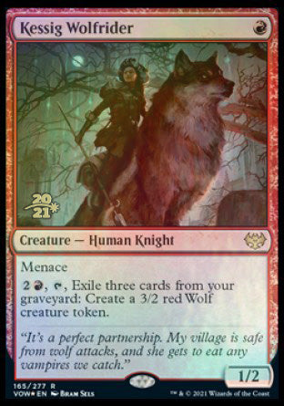 Kessig Wolfrider [Innistrad: Crimson Vow Prerelease Promos] | Webway Games