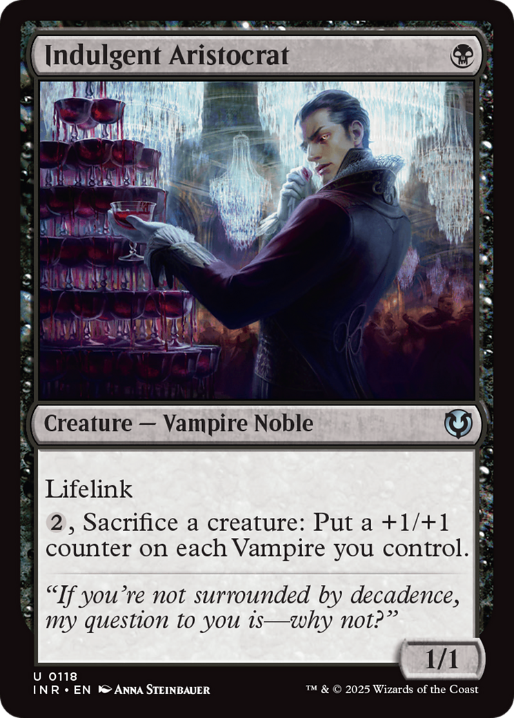Indulgent Aristocrat [Innistrad Remastered] | Webway Games
