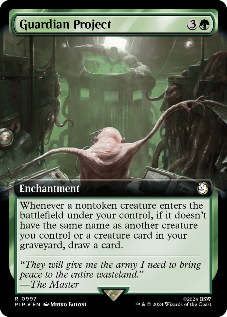 Guardian Project (Extended Art) (Surge Foil) [Fallout] | Webway Games