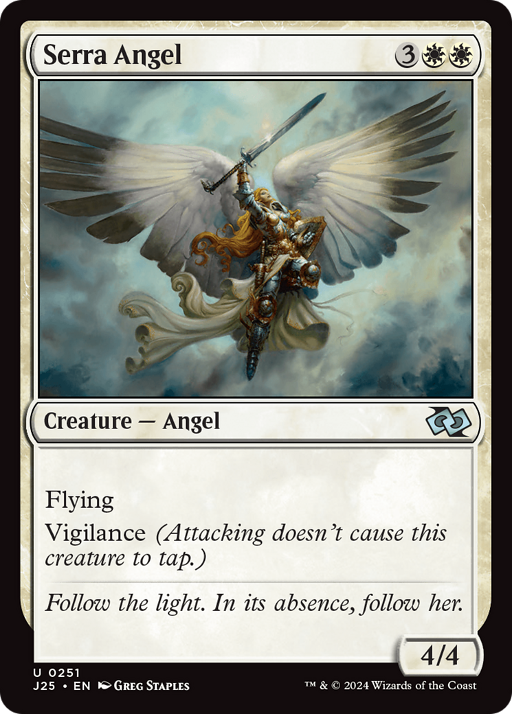 Serra Angel [Foundations Jumpstart] | Webway Games