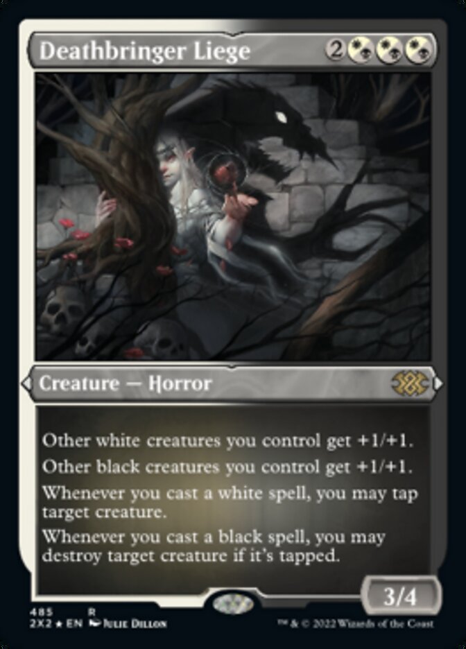 Deathbringer Liege (Foil Etched) [Double Masters 2022] | Webway Games