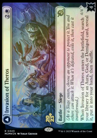 Invasion of Theros // Ephara, Ever-Sheltering [March of the Machine Prerelease Promos] | Webway Games