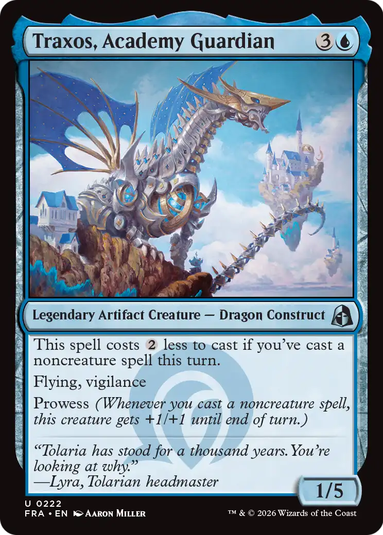 Traxos, Academy Guardian [Reality Fracture] | Webway Games
