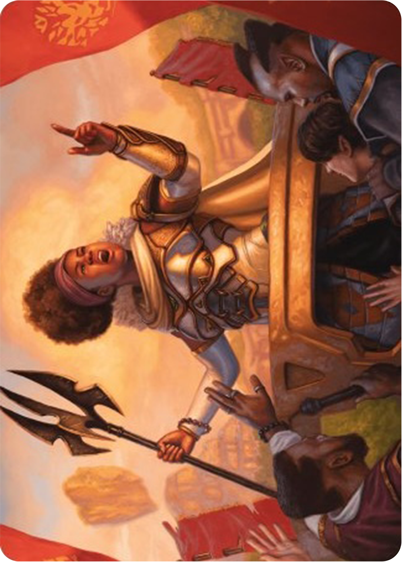 Recruiter of the Guard Art Card [Modern Horizons 3 Art Series] | Webway Games