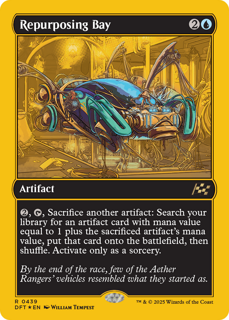 Repurposing Bay (First-Place Foil) [Aetherdrift] | Webway Games