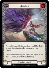 Steadfast (Red) [EVR033] (Everfest)  1st Edition Rainbow Foil | Webway Games