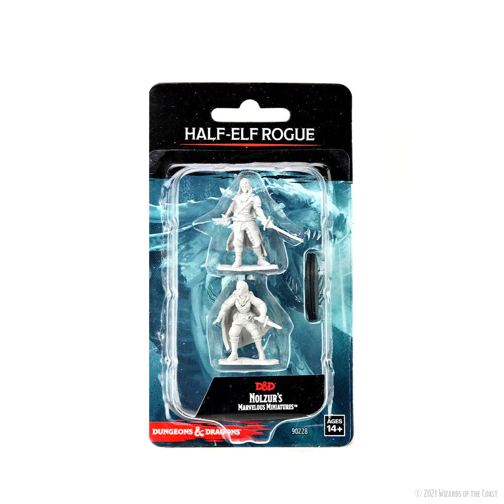 D&D NOLZUR'S MARVELOUS MINIATURES: HALF-ELF ROGUE FEMALE | Webway Games
