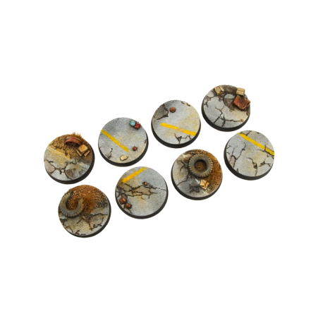 Highway Bases, Round 32mm (4) | Webway Games