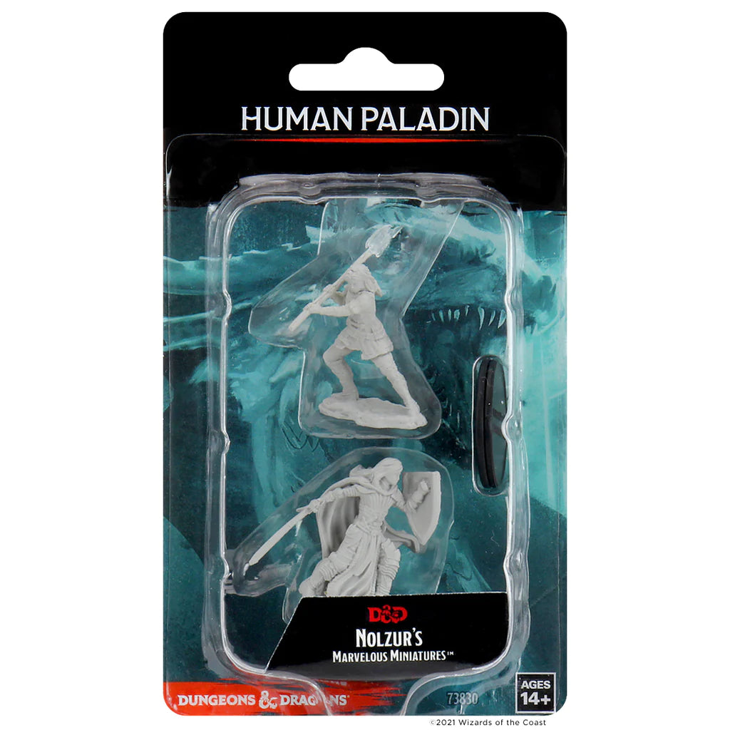 D&D NOLZUR'S MARVELOUS MINIATURES - FEMALE HUMAN PALADIN | Webway Games