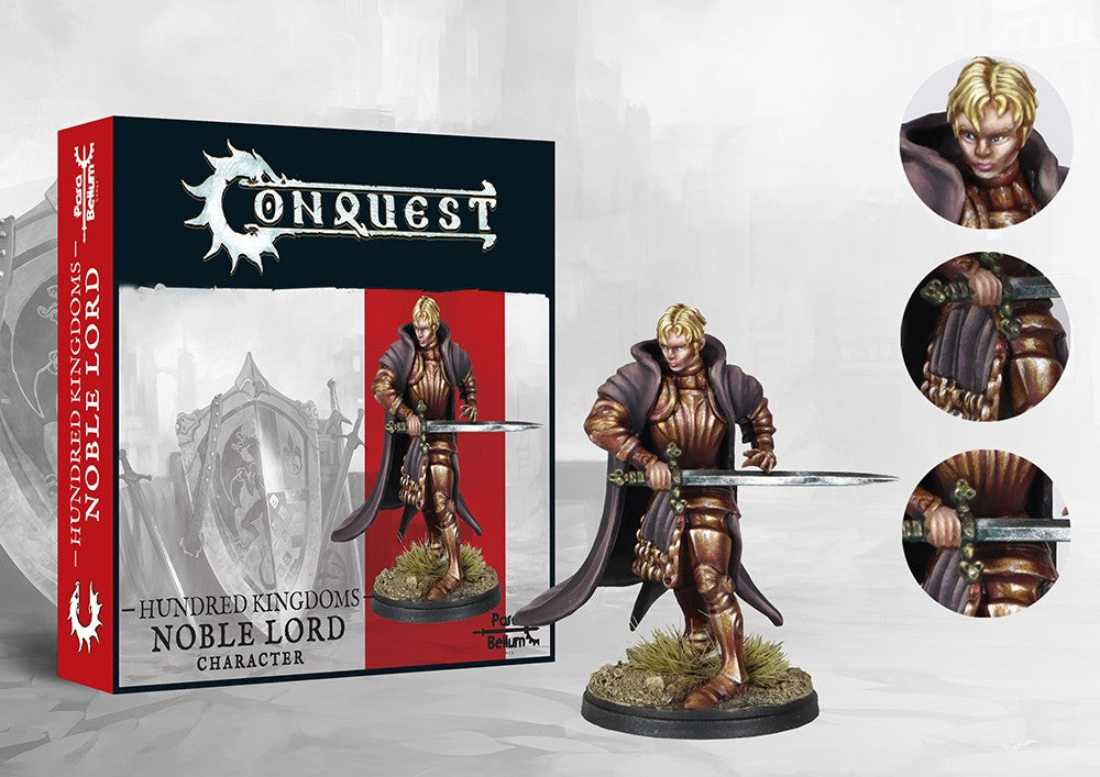 Hundred Kingdoms: Noble Lord [Infantry, Plastic] | Webway Games