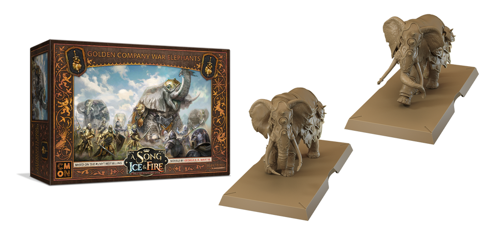 A SONG OF ICE & FIRE: GOLDEN COMPANY ELEPHANTS