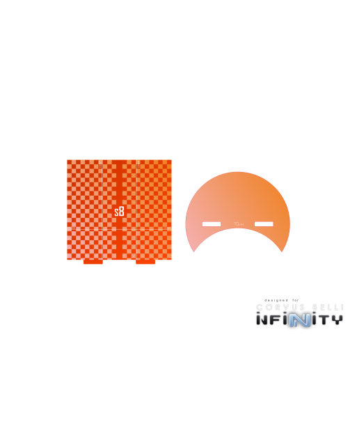 Infinity Lof Markers Huge (1) Silhouette S8 | Webway Games