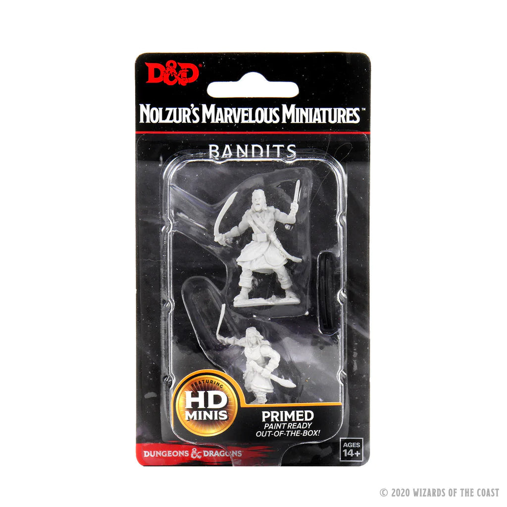 D&D NOLZUR'S MARVELOUS MINIATURES - BANDITS | Webway Games