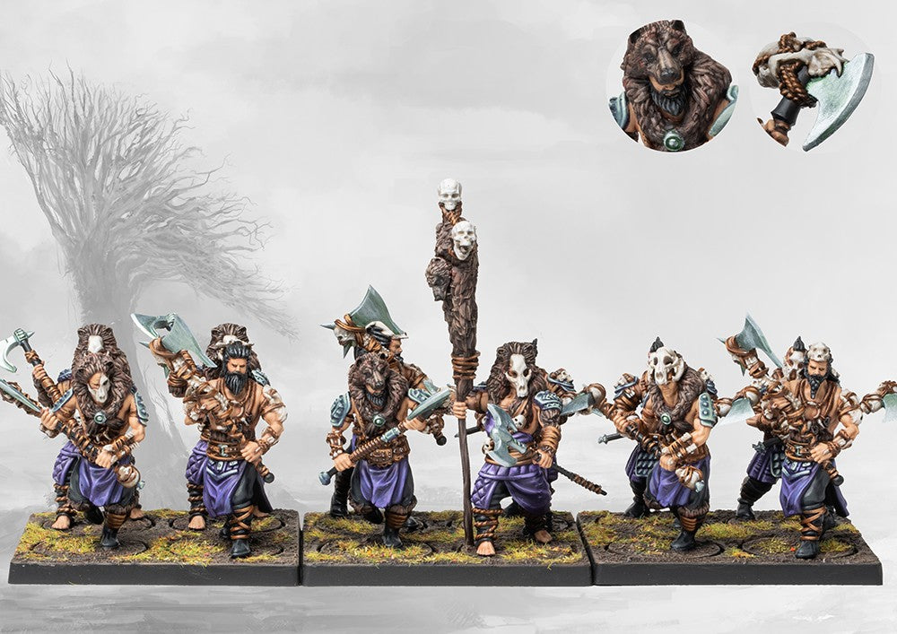 Conquest Bearsarks (dual kit) - Nords | Webway Games