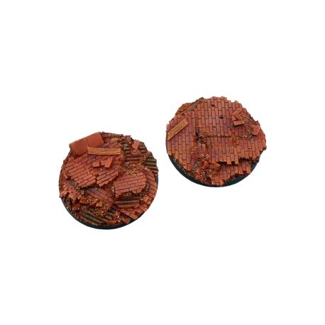 Old Factory Bases, Round 60mm (1) | Webway Games