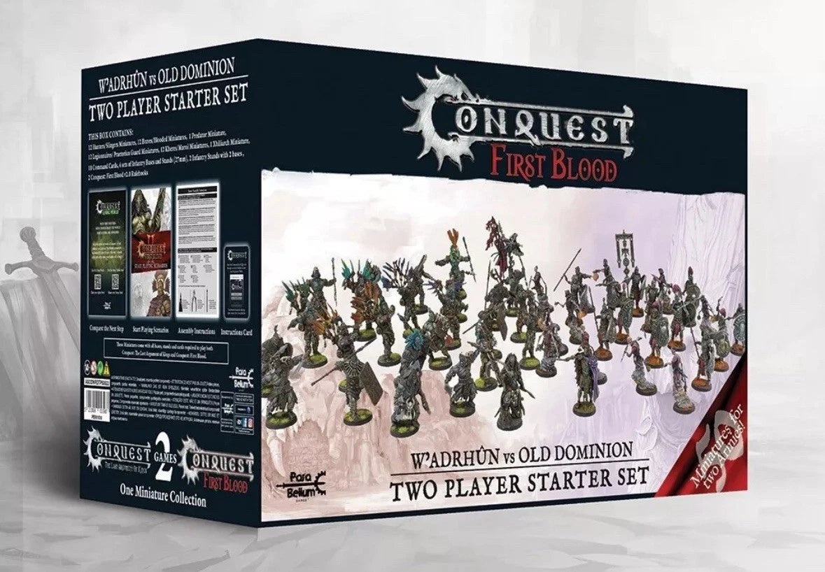 Conques W'adrhun vs Old Dominion Two Player Starter Set | Webway Games