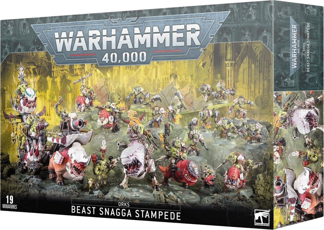 Warhammer Orks Beast Snagga Stampede | Webway Games