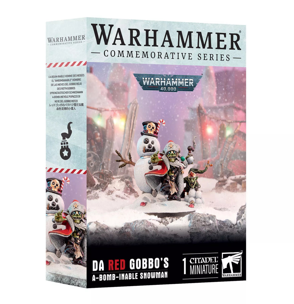 Da Red Gobbo's A-Bomb-Inable Snowman Warhammer 40K