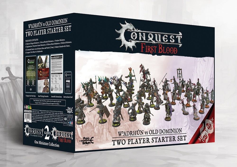 Two Player Starter Set: W’adrhŭn Vs The Old Dominion | Webway Games