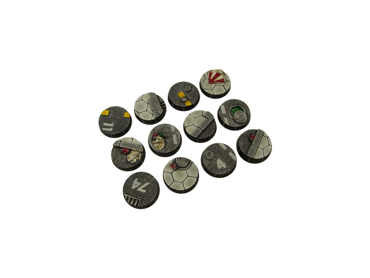 Urban Arc Bases Round 25mm (5) | Webway Games