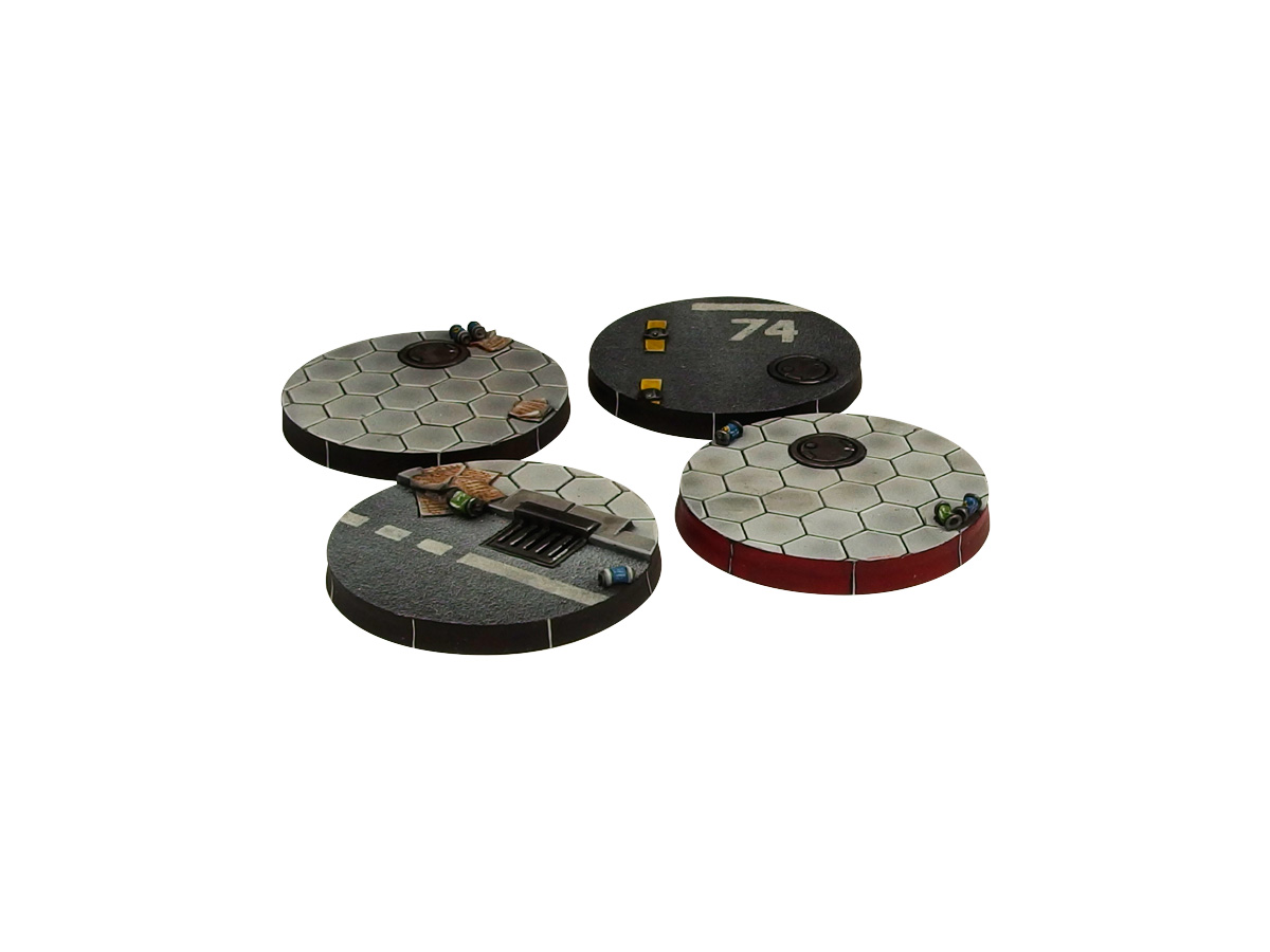 Urban Arc Bases Round 55mm (1) | Webway Games