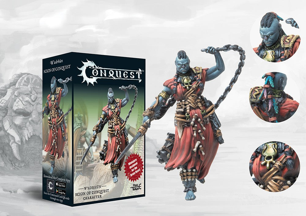 Conquest Scion of Conquest Drum Beast Rider - W’adrhŭn | Webway Games