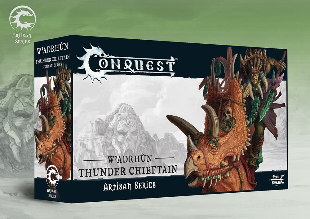 Conquest Thunder Chieftain Artisan Series - W’adrhŭn | Webway Games