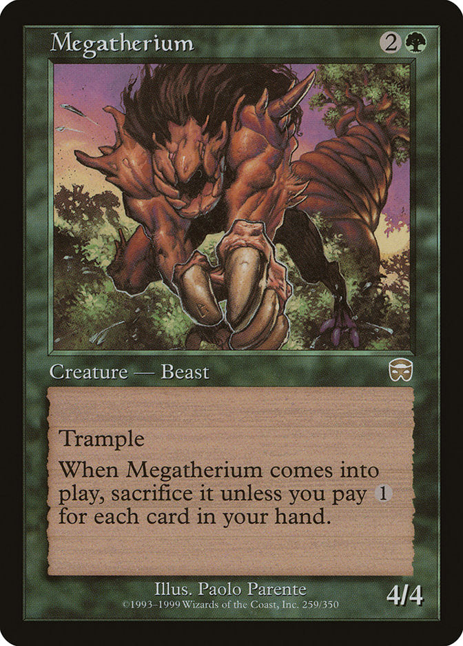 Megatherium [Mercadian Masques] | Webway Games