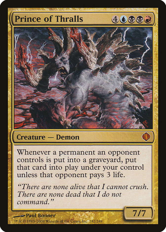 Prince of Thralls [Shards of Alara] | Webway Games