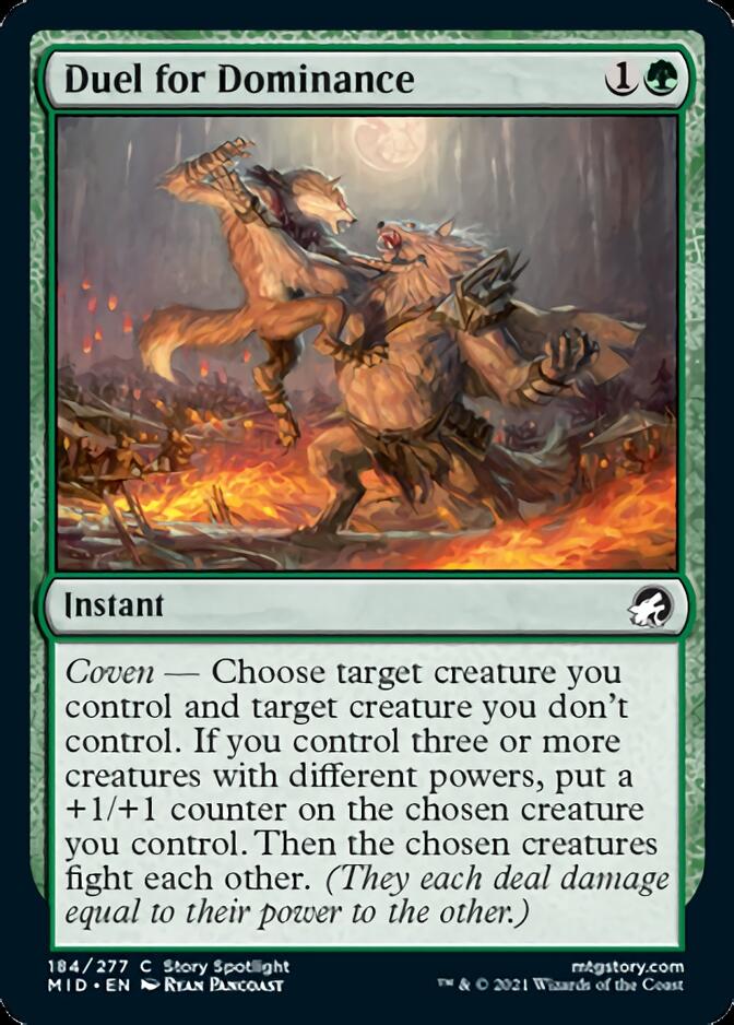 Duel for Dominance [Innistrad: Midnight Hunt] | Webway Games