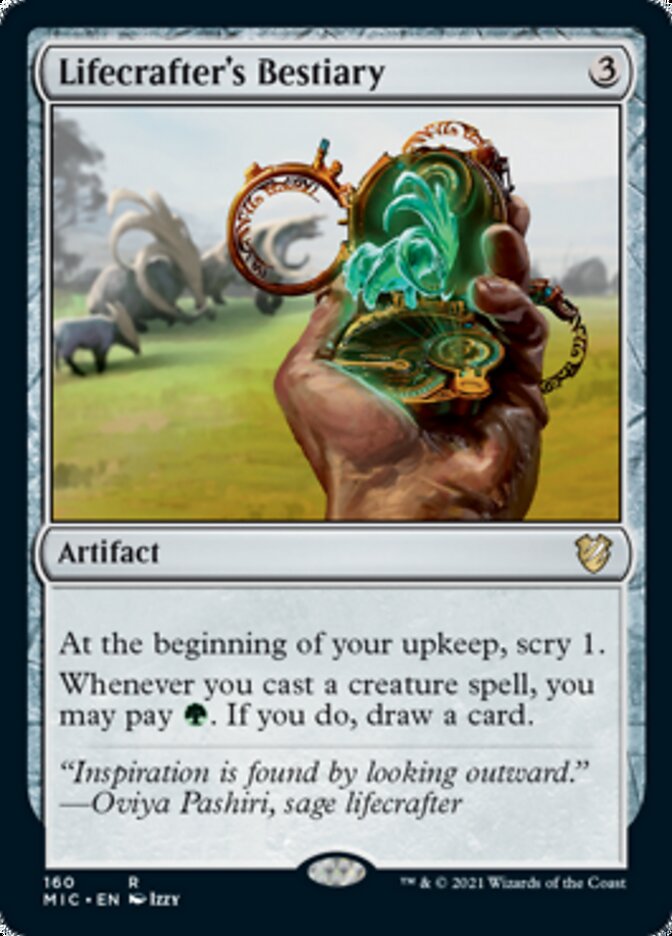 Lifecrafter's Bestiary [Innistrad: Midnight Hunt Commander] | Webway Games