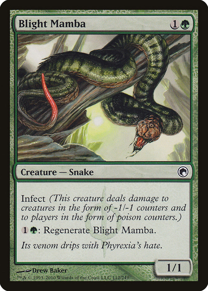 Blight Mamba [Scars of Mirrodin] | Webway Games