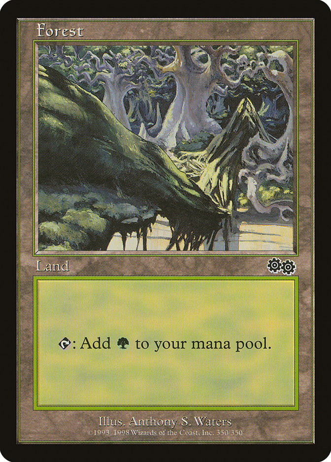 Forest (350) [Urza's Saga] | Webway Games