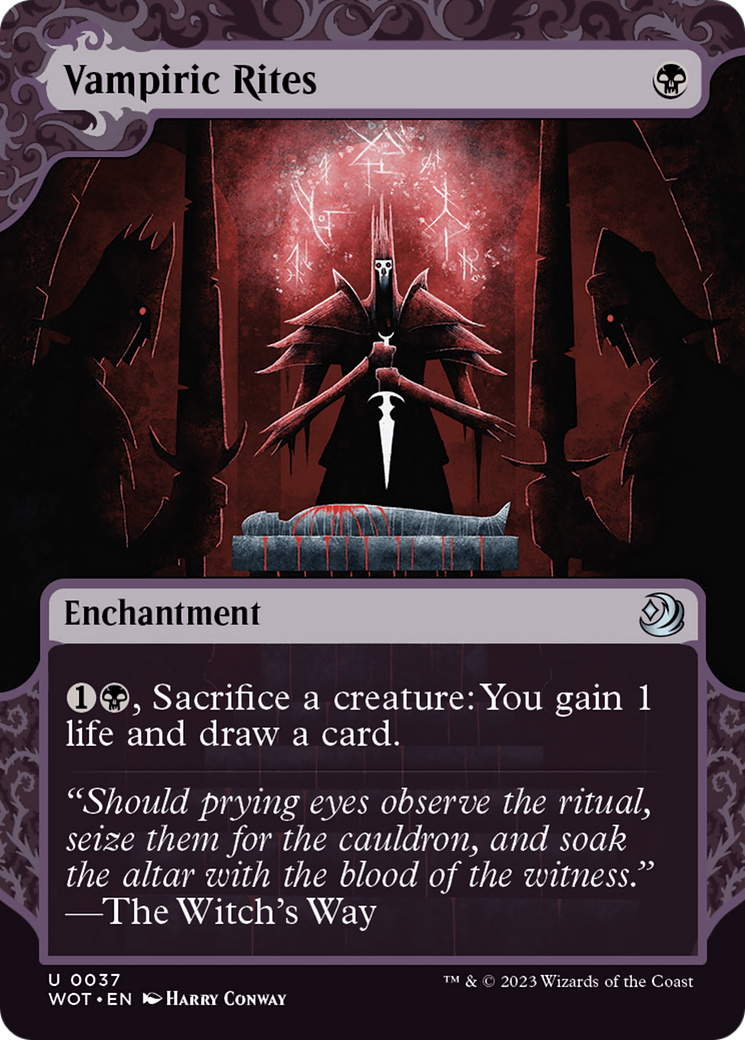 Vampiric Rites [Wilds of Eldraine: Enchanting Tales] | Webway Games
