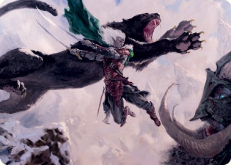Drizzt Do'Urden Art Card [Dungeons & Dragons: Adventures in the Forgotten Realms Art Series] | Webway Games